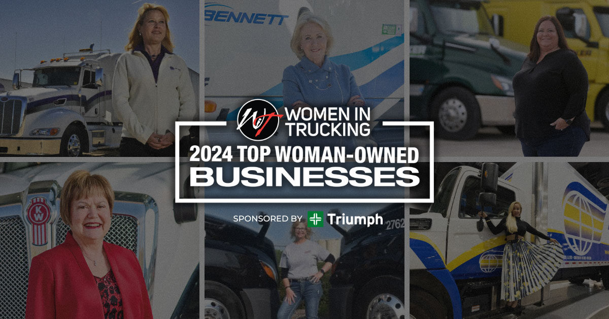 Women In Trucking Association Names 2024 Top Woman-Owned Businesses in Transportation