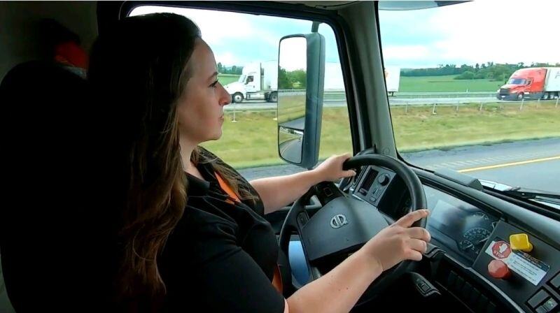 From the Cubicle to the Cab: Esther Parsons Tells Her Career Story as a Professional Driver