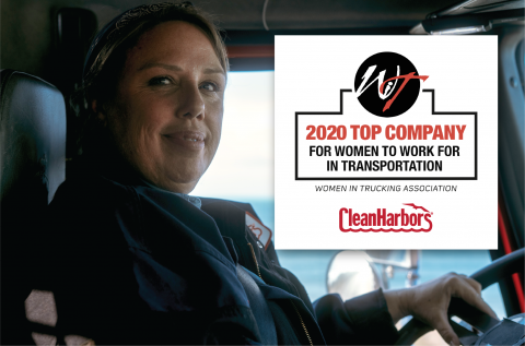Women&nbsp;In&nbsp;Trucking Names Clean Harbors ‘Top Company for Women to Work’