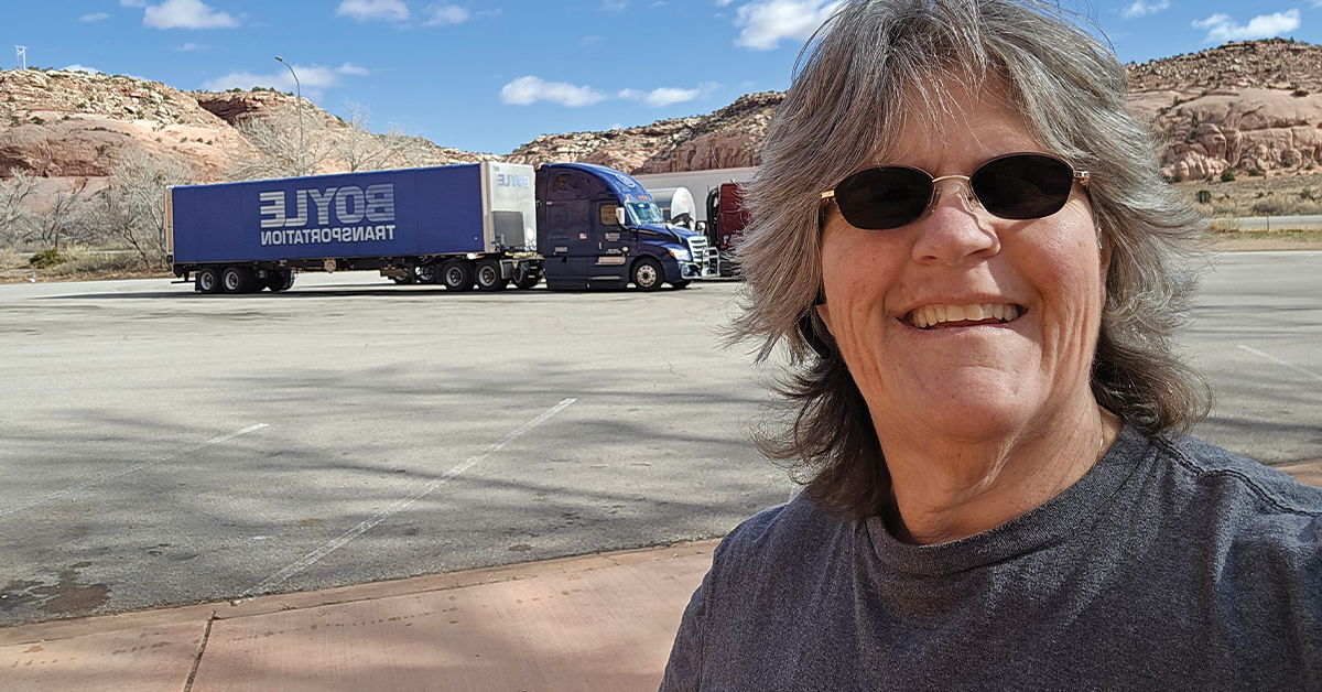 The Trucking Life of Melissa Eauclaire: “It’s All About the Adventures”