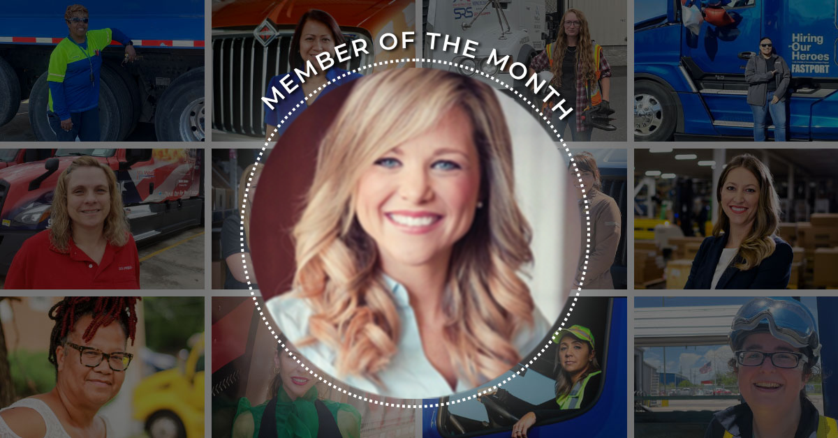 Women In Trucking Association Announces its August 2024 Member of the Month