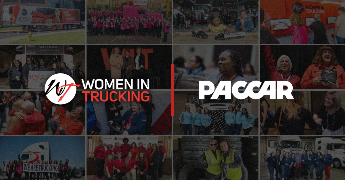Women In Trucking Association Announces Continued Gold Level Partnership with PACCAR